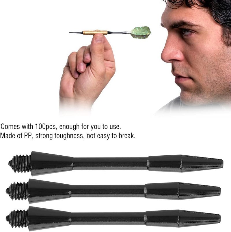 Topyond 100PCS Dart Nylon Shafts, 50mm Sturdy Dart Shafts, Plastic PP Nylon Dart Shafts, Indoor Sports Accessories, Replacement Plastic Dart Shaft - Image 4